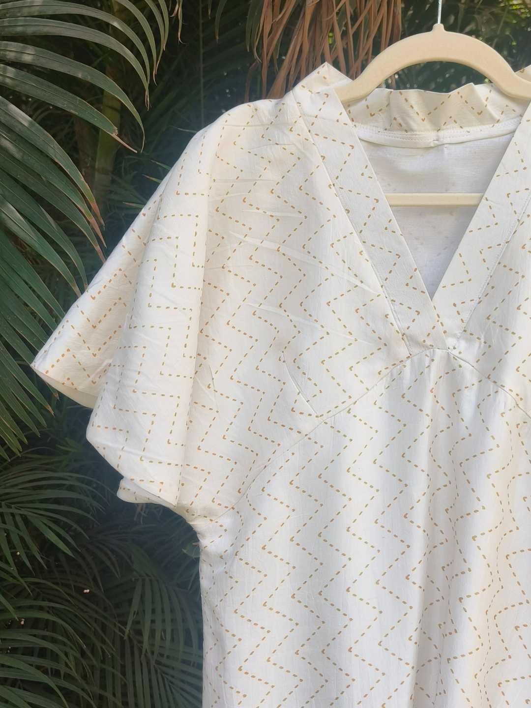 Selene White Kurta- Kosa Silk White Kurta | Jhultaru