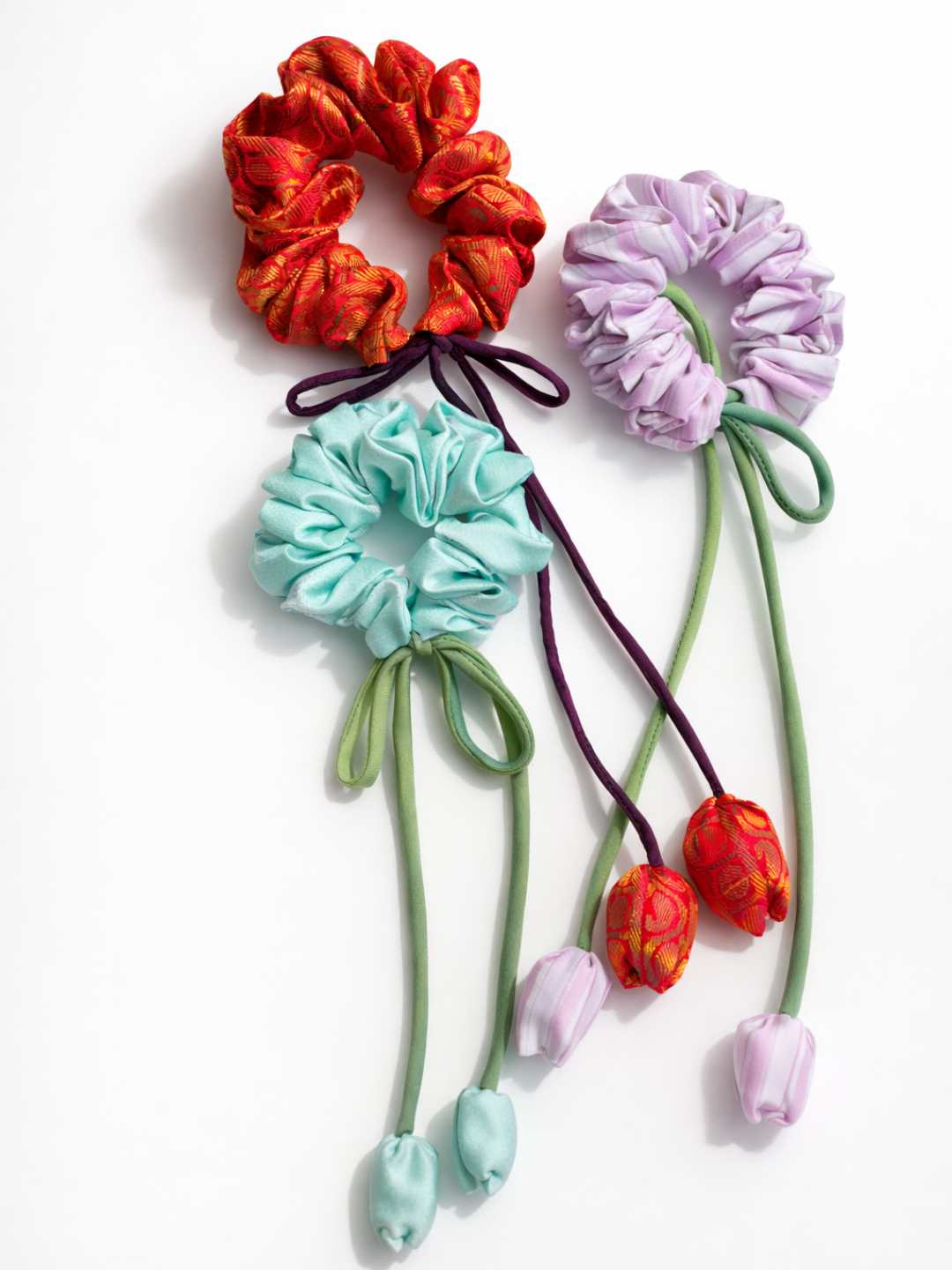 Phir se Phool Scrunchies | Pack Of 3 | Jhultaru by Deeshaa
