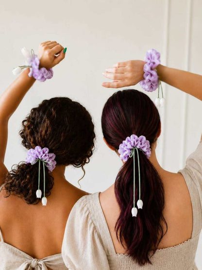 Phir se Phool Scrunchies | Pack Of 3 | Jhultaru by Deeshaa