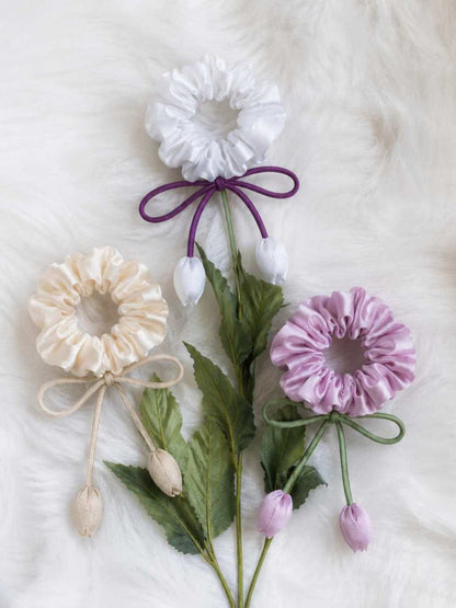 Phir se Phool Scrunchies | Pack Of 3 | Jhultaru by Deeshaa