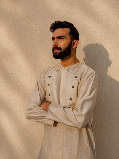 Mridu Silk Kurta | Jhultaru