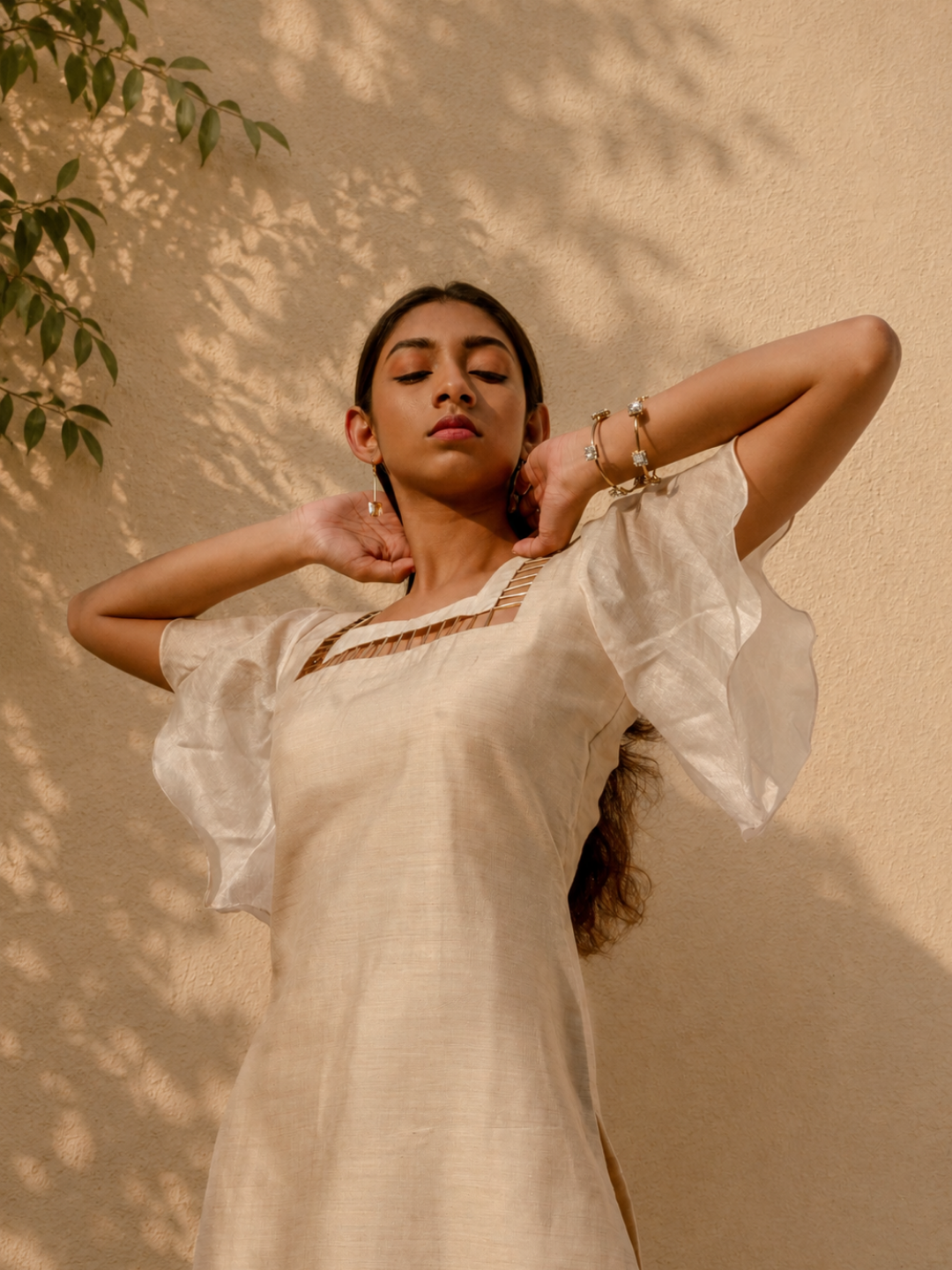 Ziya Kurta & Ori Pant Silk Set | Jhultaru