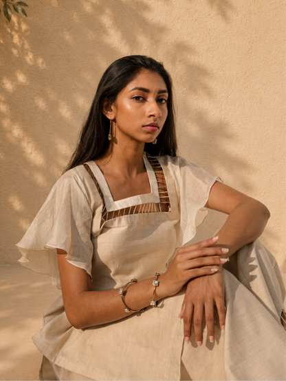 Ziya Kurta & Ori Pant Silk Set | Jhultaru