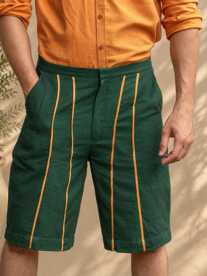 Gem Men's Khadi Shorts | Jhultaru