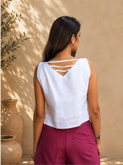 Cloud9 Hemp Crop Top | Jhultaru