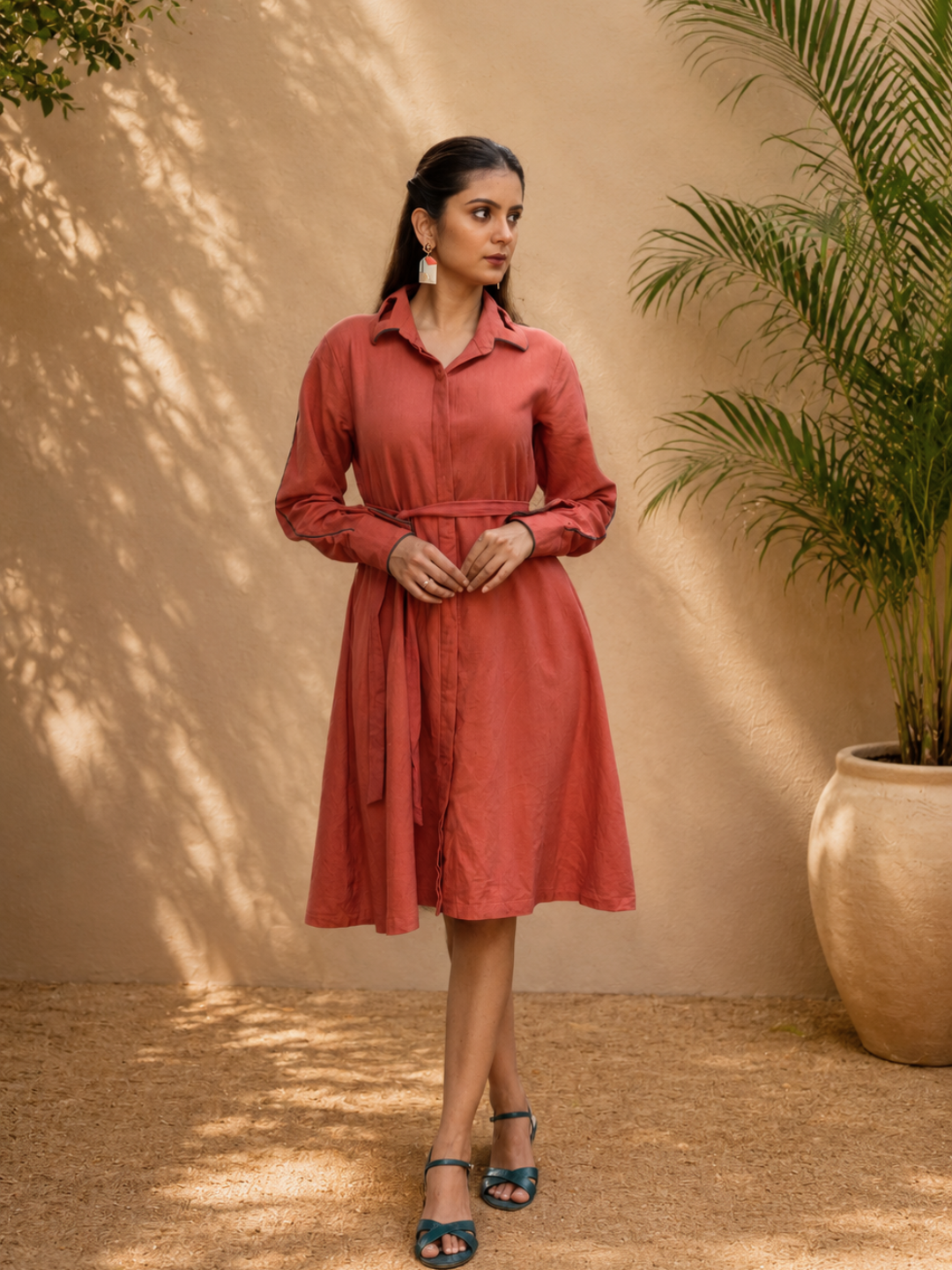 Marmamia Khadi Dress | Jhultaru