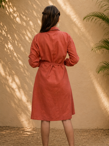 Marmamia Khadi Dress | Jhultaru