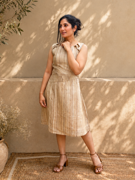 Elara Silk Dress | Jhultaru