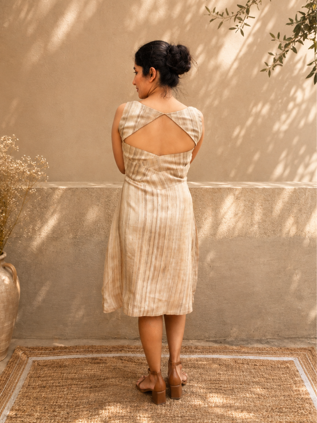 Elara Silk Dress | Jhultaru
