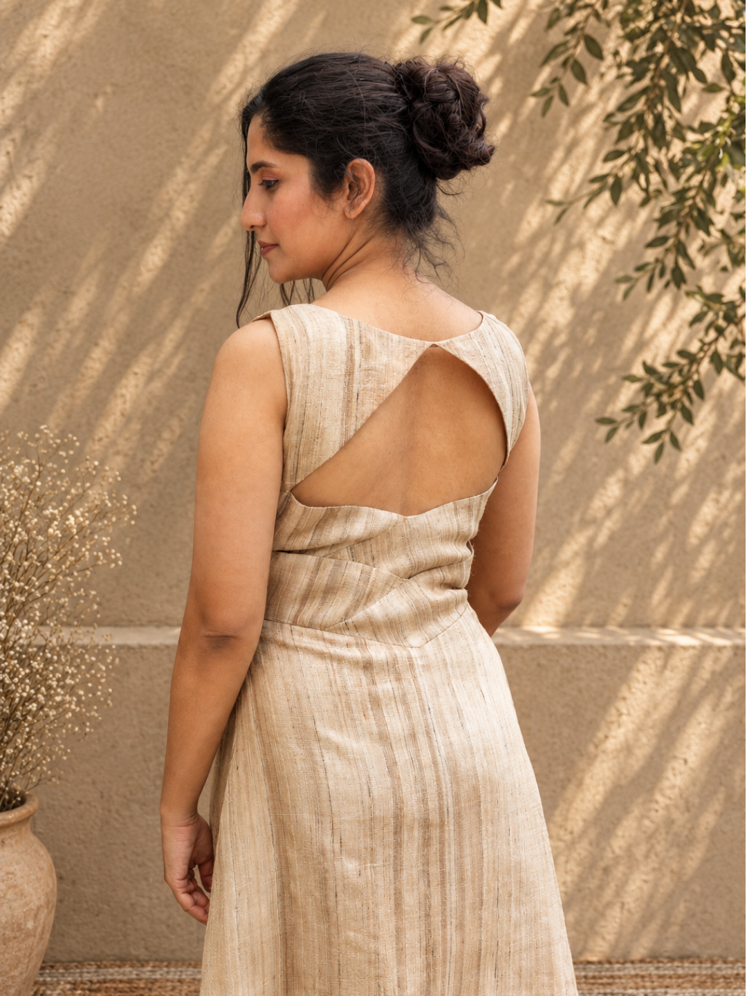 Elara Silk Dress | Jhultaru