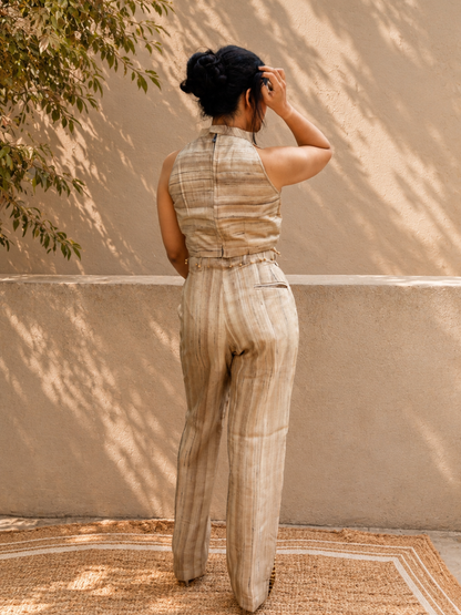 Caramel Bliss Silk Set | Jhultaru