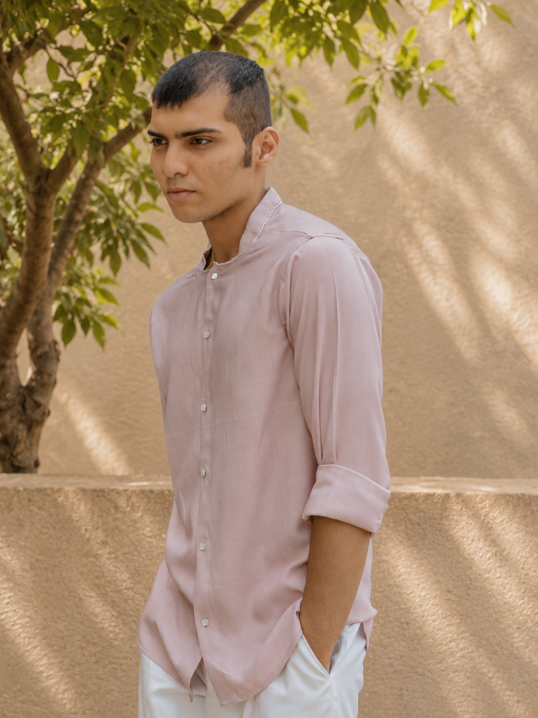 Hello Heather Tencel Shirt | Jhultaru