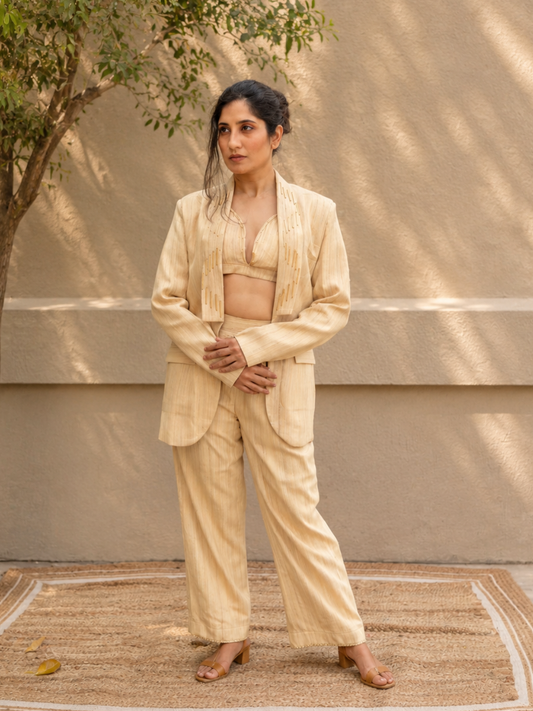 Solina Silk Pant | Jhultaru