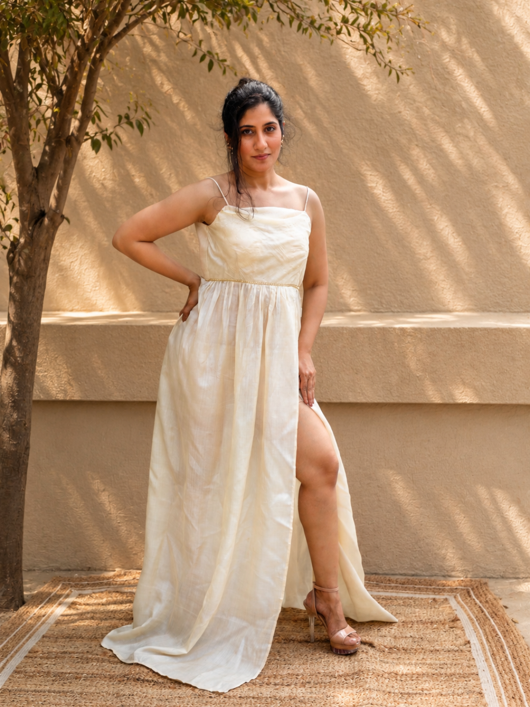 Sienna Silk Gown| Jhultaru
