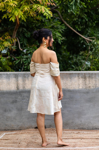 Blissful Beige Dress