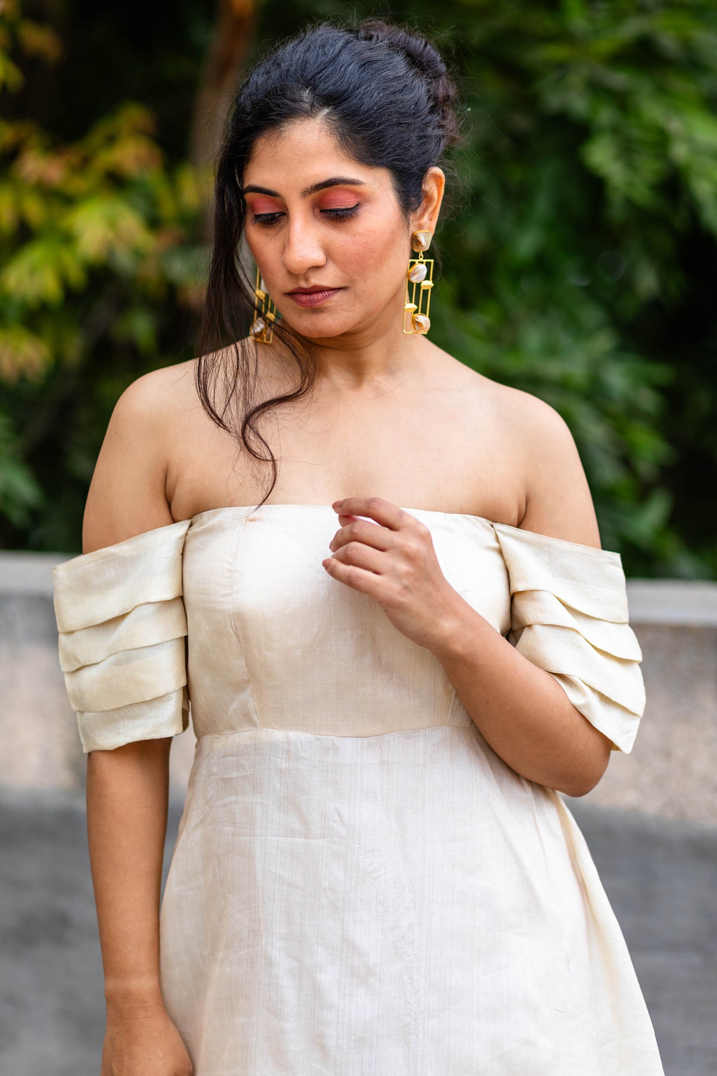 Blissful Beige Dress