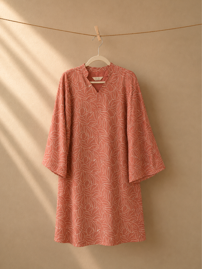 Sorbet Kosa Silk Kurta | Jhultaru