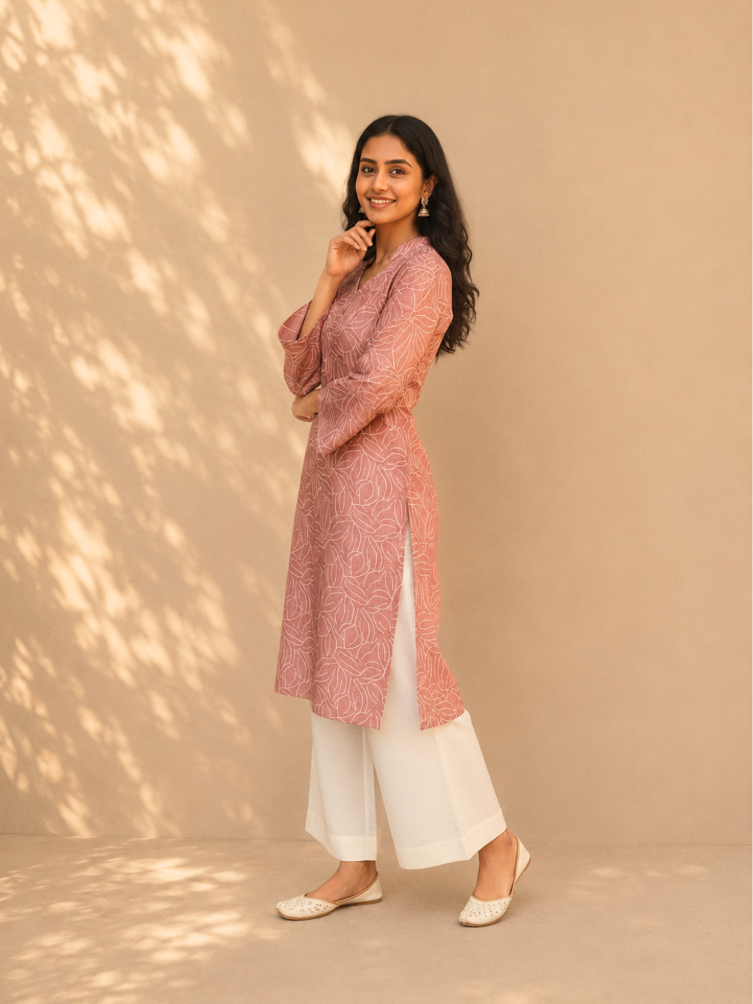 Sorbet Kosa Silk Kurta | Jhultaru