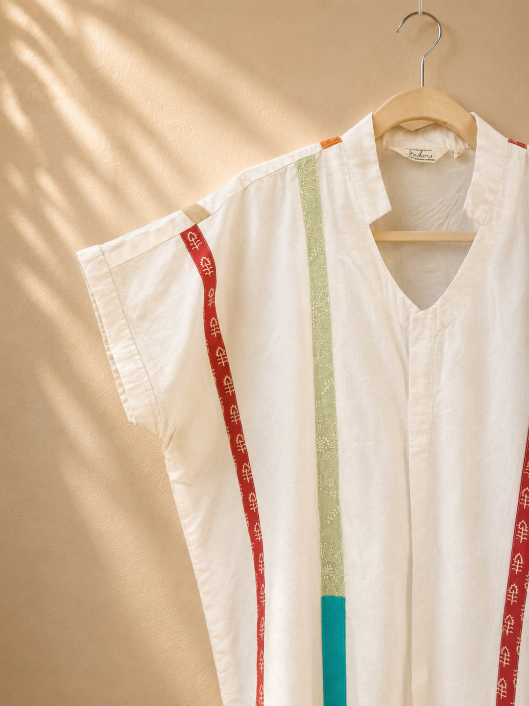 Celest White Organic Cotton Shirt | Jhultaru